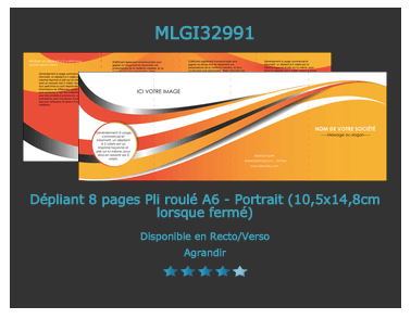 Prospectus Publicitaire 5 volets